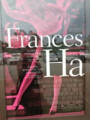 The Frances Ha poster outside the Malco Ridgeway Theatre in Memphis