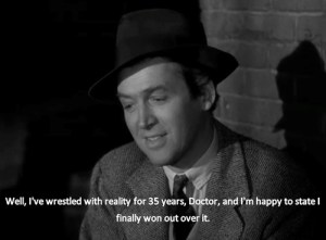 Jimmy Stewart in "Harvey", 1950.