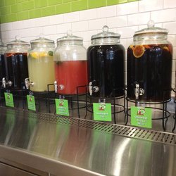 Beverage heaven at Fresh to Order in Knoxville.