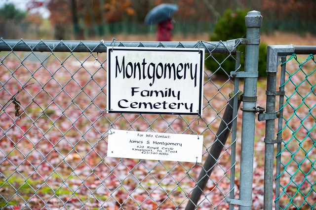 The sign at my grandmother's family cemetery in Carroll County, Virginia.